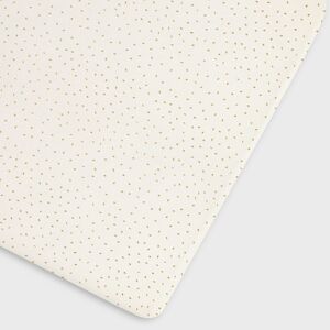The Little Green Sheep Organic Cot & Cot Bed Fitted Sheet-Linen