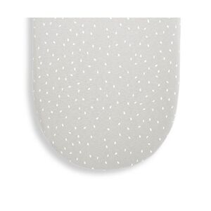 The Little Green Sheep Organic Moses Basket Fitted Sheet-Dove Ri
