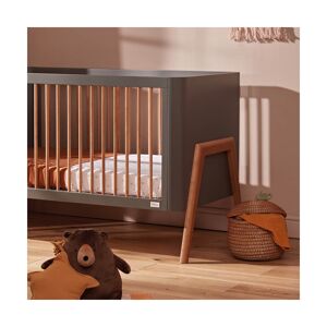 Troll Torsten Cot Bed-Grey/Teak