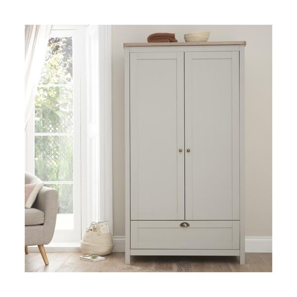 Tutti Bambini Verona Wardrobe -Dove Grey/Oak