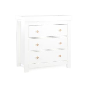 CuddleCo Aylesbury 3 Drawer Dresser & Changer-Ash