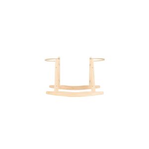 CuddleCo Rocking Moses Basket Stand-Natural