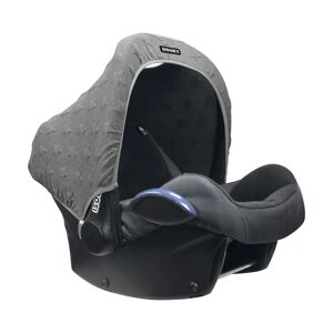 DOOKY Hoody Knitted Star-Grey Carseat Hood