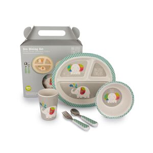 For Little Fingers-Elephant Dinner Set