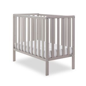 Obaby Bantam Space Saver Cot-Warm Grey