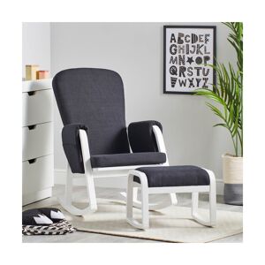 Ickle Bubba Dursley Rocker Chair and Stool-Mono