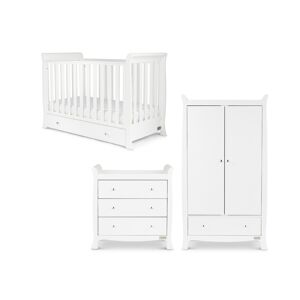 Ickle Bubba Snowdon 4 in 1 Mini 3 Piece Furniture Set-White