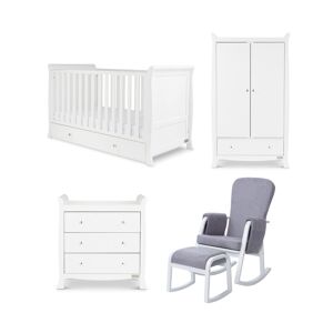Ickle Bubba Snowdon Classic 6 Piece Furniture Set-White