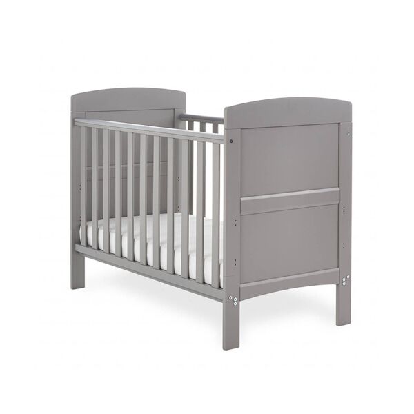 Obaby Grace Mini Cot Bed-Taupe Grey