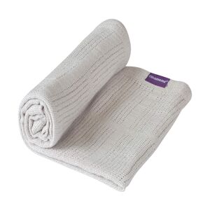 Cellular Blanket Crib/Moses Basket-Grey