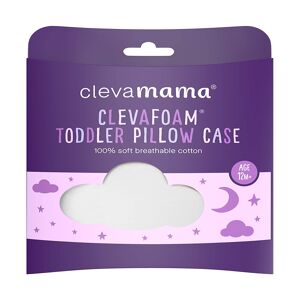 ClevaFoam® Toddler Pillow Case-White