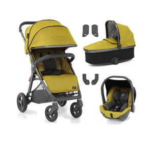 Babystyle Oyster Zero Gravity 5 Piece Travel System Bundle-Musta