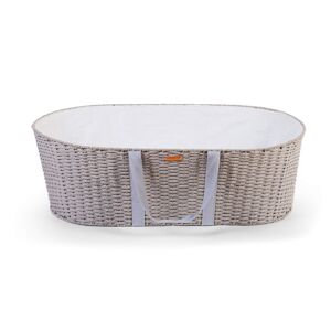 Childhome Moses Basket Lining and Mattress-Grey