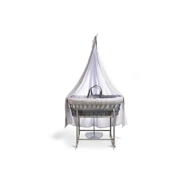 Clair De Lune 6 Piece Waffle Moses Set-Grey