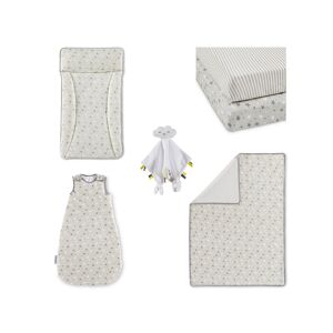 Ickle Bubba Cosmic Aura 6 Piece Nursery Starter Bundle-Grey