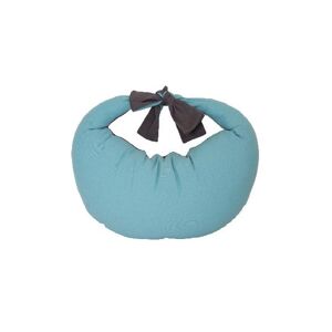 Hippychick Feeding Pillow-Charcoal and Reef Blue