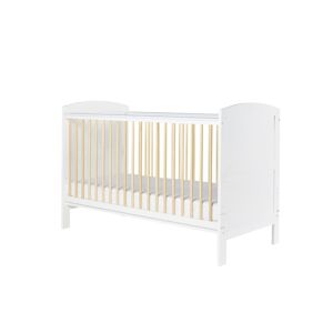 Ickle Bubba Coleby Classic Cot Bed-Scandi White (New 2022)