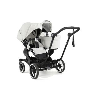 Emmaljunga NXT TWIN Select+ 1 Carrycot with Black Chassis-White