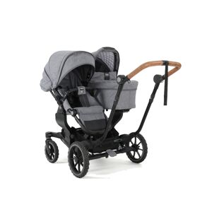 Emmaljunga NXT TWIN Select+ 1 Carrycot with Outdoor Chassis-Loun