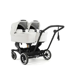 Emmaljunga NXT TWIN Select+ 2 Carrycot with Black Chassis-White
