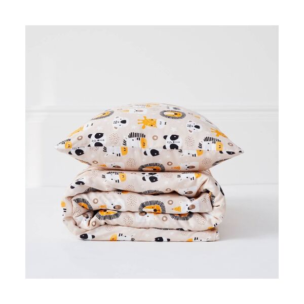 Kabode Cot Bed Duvet Cover & Pillowcase-Wildlife