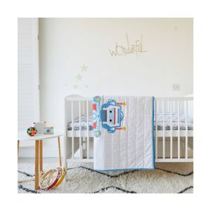 Kabode Cot & Cot Bed Quilted Blanket-Robot