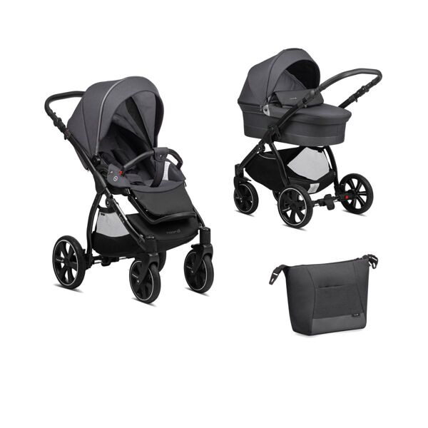 Noordi Sole-Go 2in1 Pram System-Black
