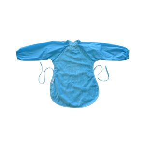 SillyBillyz Towel Messy Eater Bib-Aqua