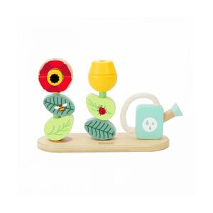 Classic World-Stacking Rings Flower Garden