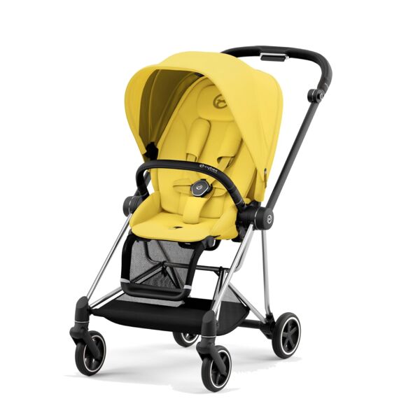 Cybex Mios Pushchair with Chrome Chassis- Mustard Yellow (New 20
