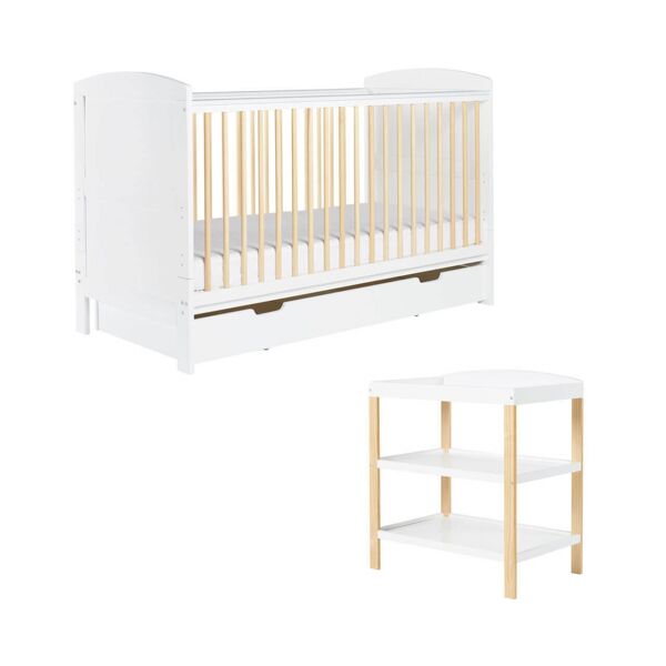 Ickle Bubba Coleby Classic 2 Piece Furniture Set with Under Draw