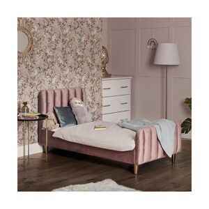Obaby Gatsby Velvet Single Bed-Pink (New 2022)