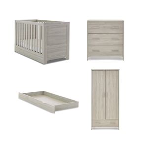 Obaby Nika 3 Piece Room Set & Underdrawer-Grey Wash