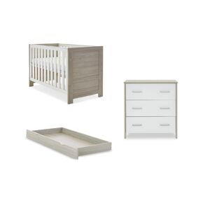 Obaby Nika Mini 2 Piece Furniture Room Set & Underdrawer-Grey Wa