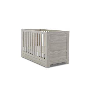 Obaby Nika Mini Cot Bed & Underdrawer-Grey Wash