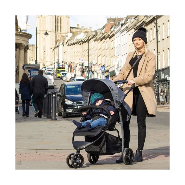 Red Kite Push Me Metro Stroller-Grey