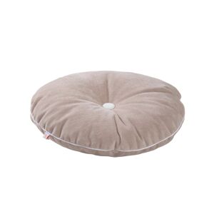Wigiwama Button Cushion-Beige/White