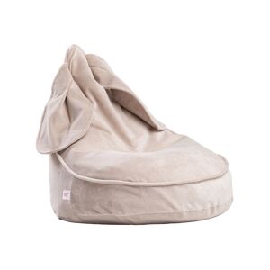 Wigiwama Velvet Bunny Bean bag-Beige