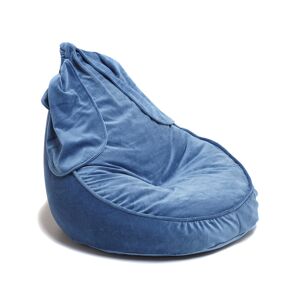 Wigiwama Velvet Bunny Bean bag-Deep Blue