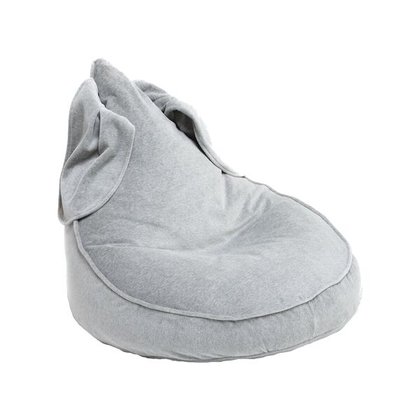 Wigiwama Velvet Bunny Bean bag-Grey