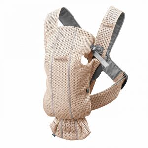 Baby Bjorn Mini Baby 3D Mesh Carrier-Pearly Pink