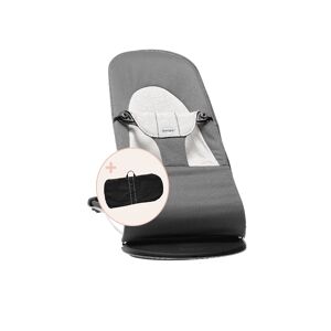 BABYBJÖRN Balance Soft Cotton Bouncer Bundle-Dark Grey