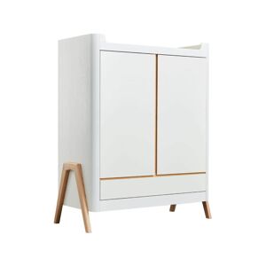 Gaia Hera Wardrobe-Scandi White/Natural