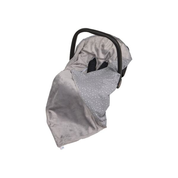 Kiddies Kingdom Baby Wrap STARS For Car Seat-Grey