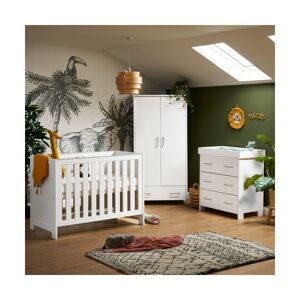 Obaby Nika Mini 3 Piece Roomset-White Wash