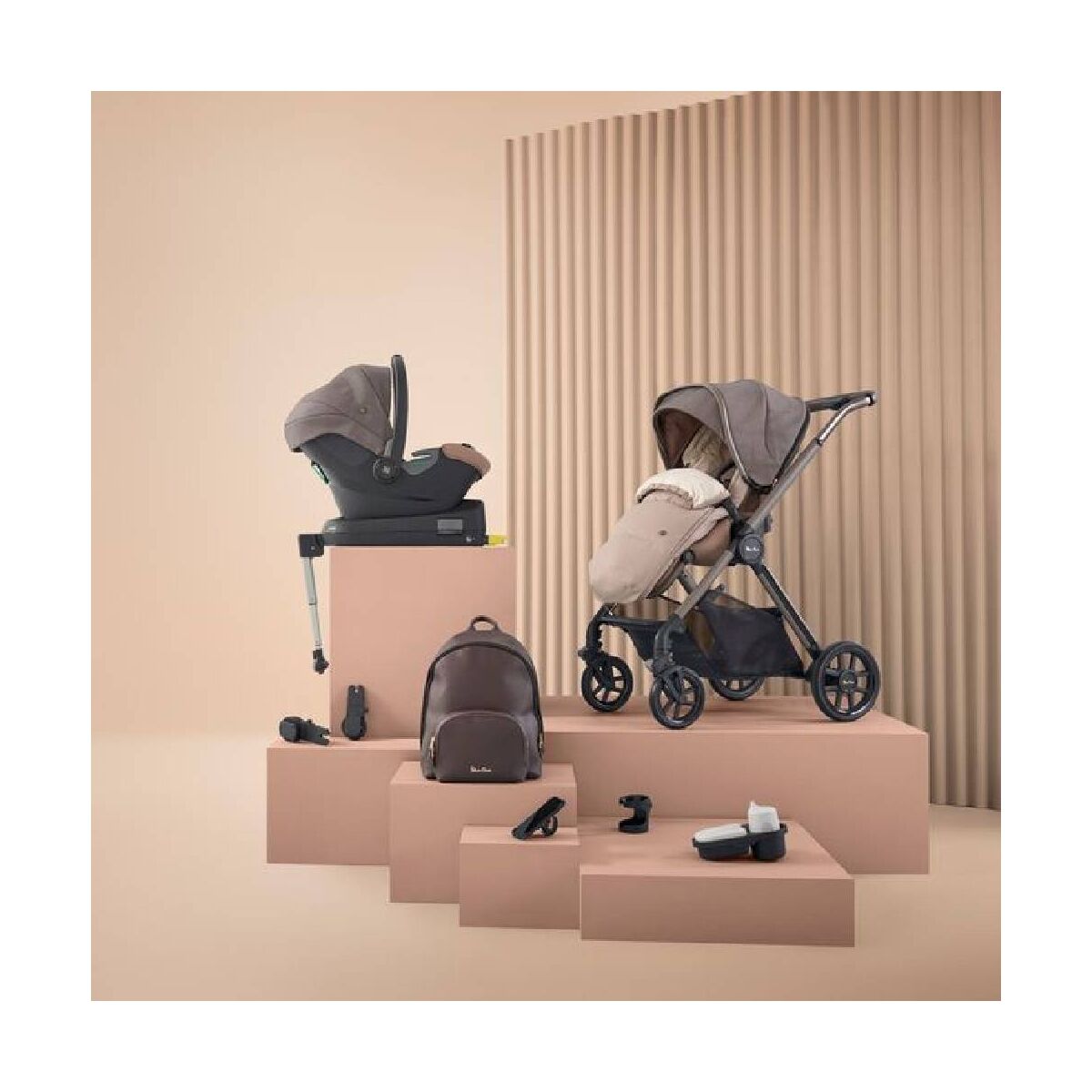 Silver Cross Reef Pushchair & Ultimate Pack-Earth - Everything Baby