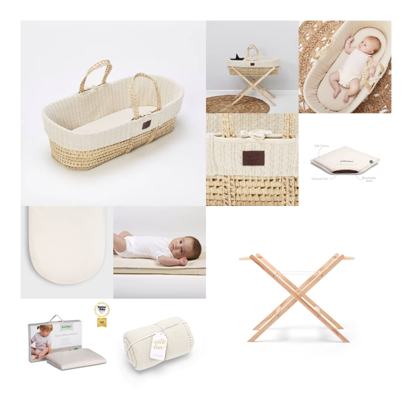 The Little Green Sheep Natural Knitted 6pc Newborm Bundle-Linen