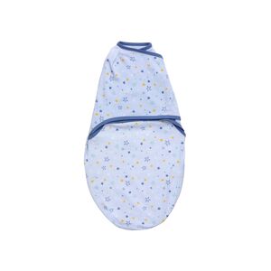 ClevaMama Swaddle to Sleep-Blue (New 2022)