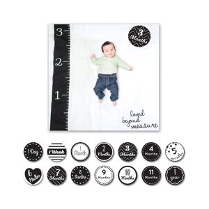 Lulujo Milestone Swaddle and Card Set-Loved Beyond Measure