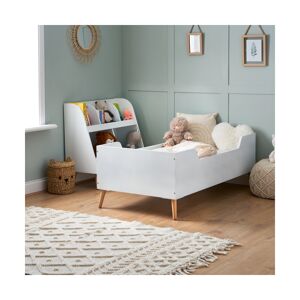 Obaby Maya Toddler Bed-White/Natural (New 2022)